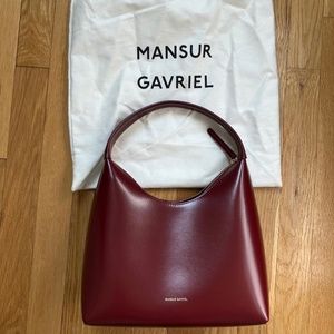 Mansur Gavriel Candy Bag in Claret w/ dustbag (like new)